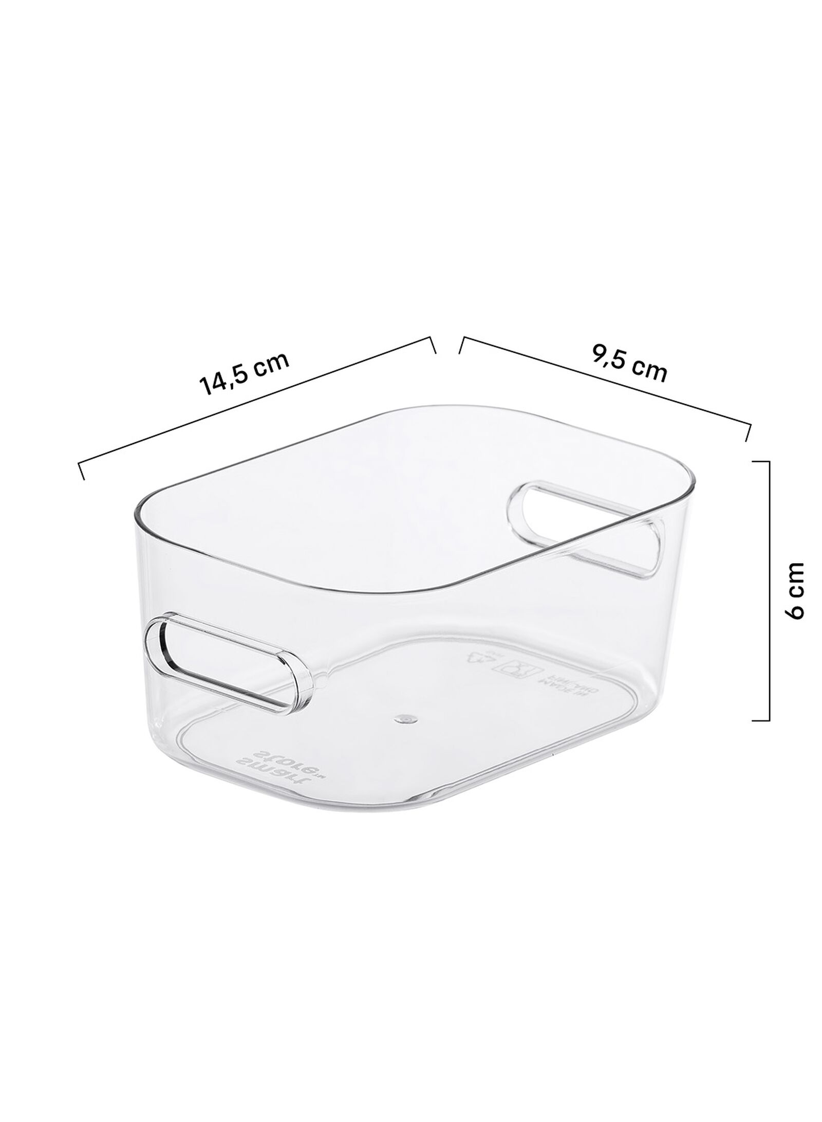 deksel voor opbergdoos 10x14x1.5 Helsinki transparant deksel 10 x 14 Helsinki - 39821142 - HEMA